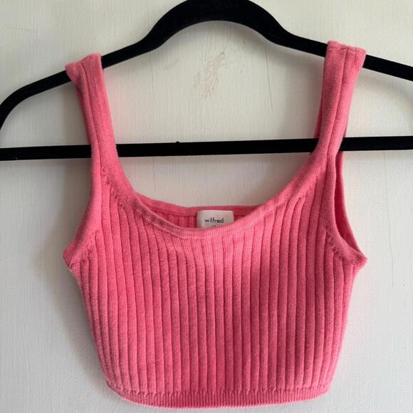 Aritzia Tops - Aritzia Wilfred Manila Knit Crop Tank